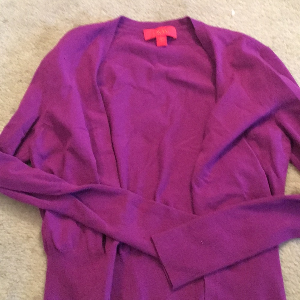 Cropped Open Cardigan
